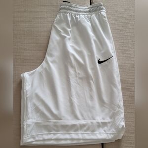 Nike White Men's Athletic Shorts